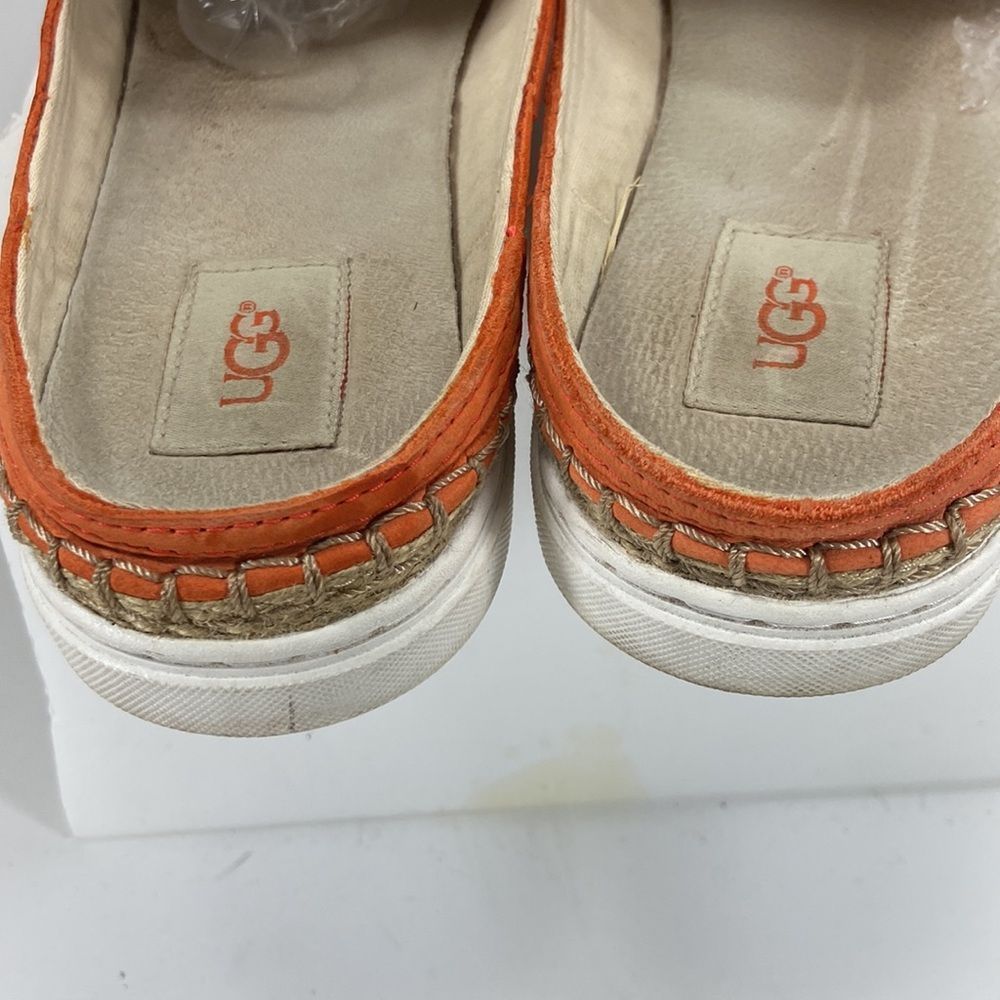 Womens UGG Australia Caleel Slip On Shoes Size 9.5Mule Leather pastel orange - Picture 5 of 5